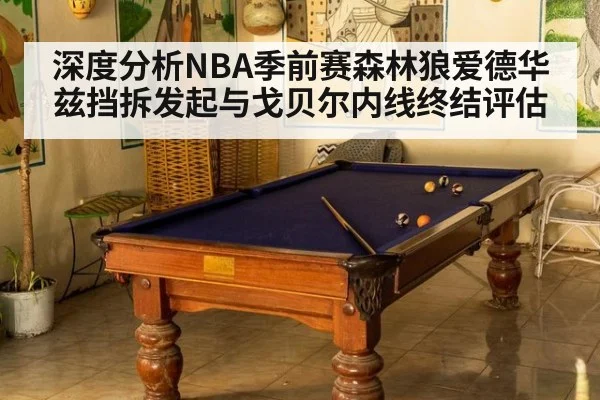 深度分析NBA季前赛森林狼爱德华兹挡拆发起与戈贝尔内线终结评估